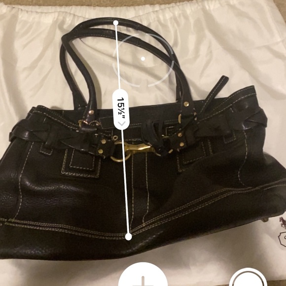 Classic Coach purse- black - Picture 7 of 7